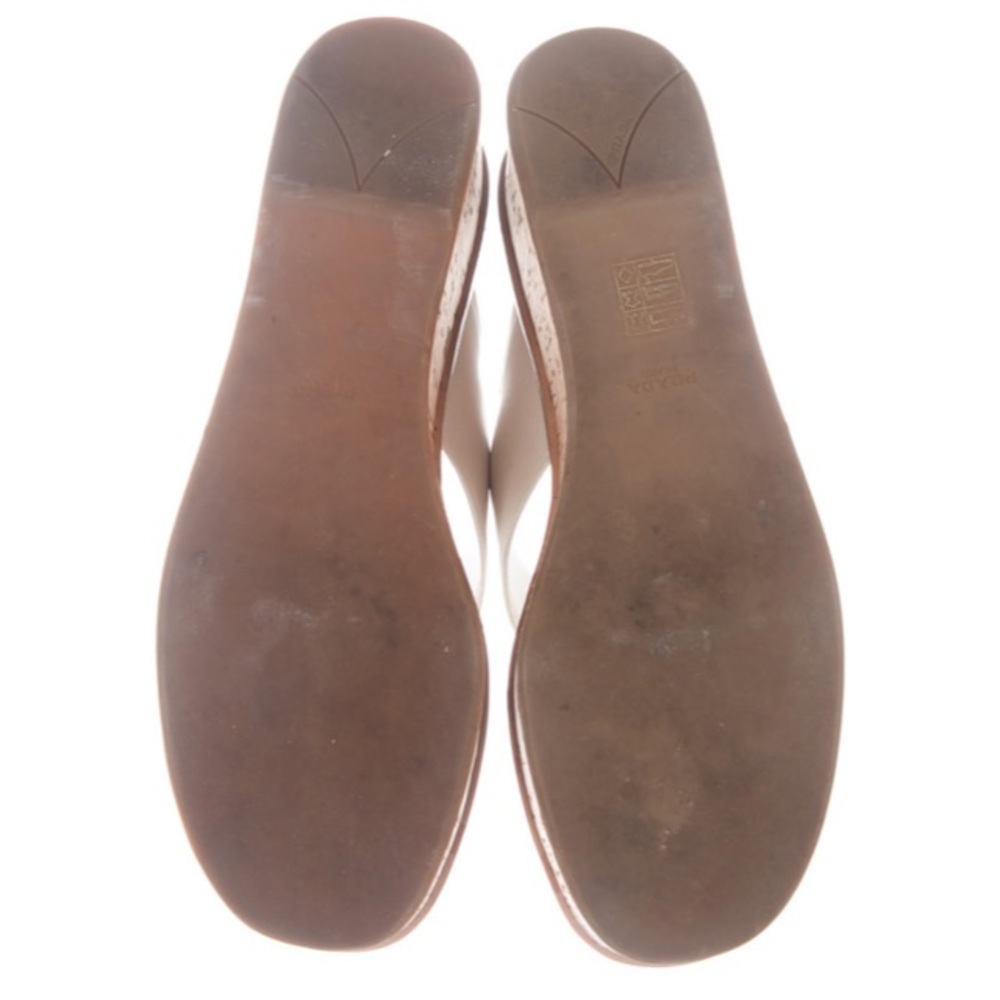 Authentic Prada Leather Sandals - image 5